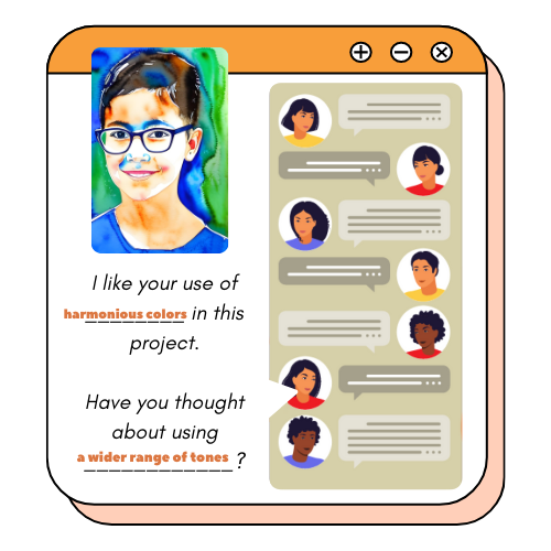 Write engaging, personalised prompts for Peer Feedback